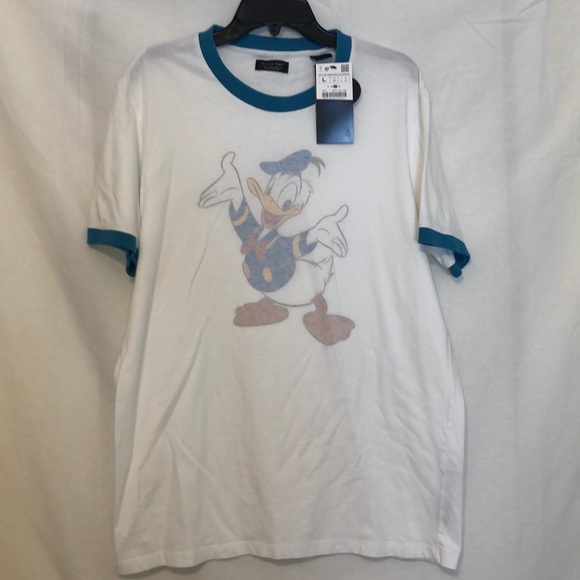 zara donald duck t shirt